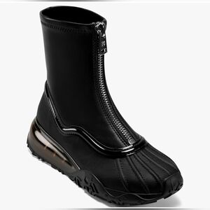 NIB DKNY Women's Kerber Zip Up Leather Boot Fashion 10